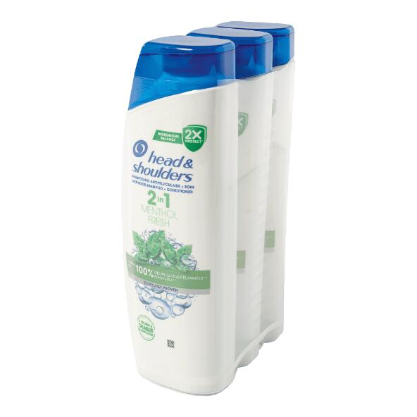 HEAD & SHOULDERS(R) 				Shampoo 2-in-1, 3 St.
