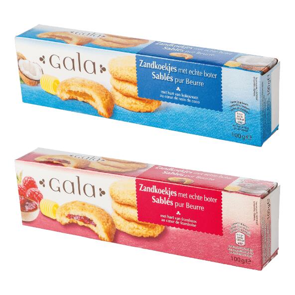 Gevulde zandkoekjes