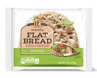 L'oven Fresh 
 Folded Flatbreads Plain or Seeded