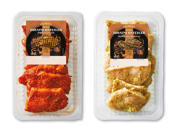 Kalkunbrystschnitzler