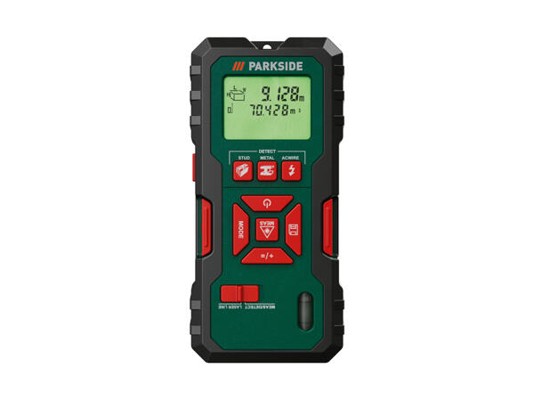 Détecteur multifonction avec télémètre laser