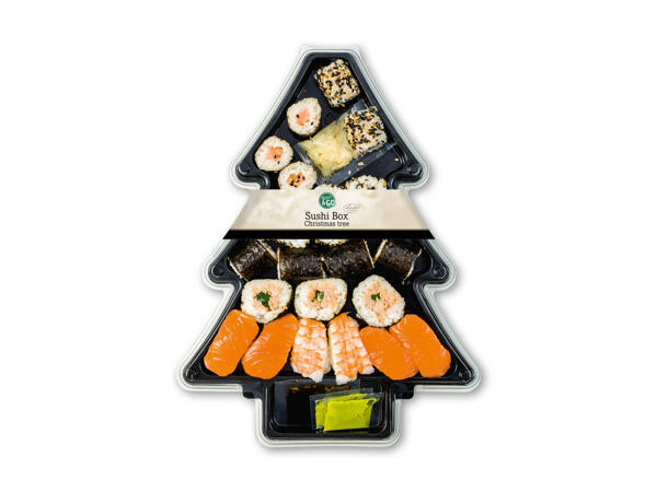 Sushi juletræ