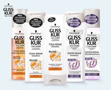 SCHWARZKOPF GLISS KUR HAIR REPAIR Haar-Pflegesortiment