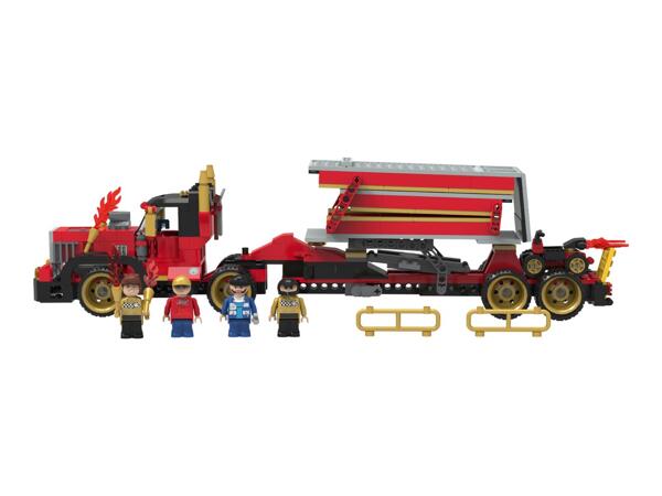 Lupilu Stunt Show Truck Clippys Set - 481 Pieces