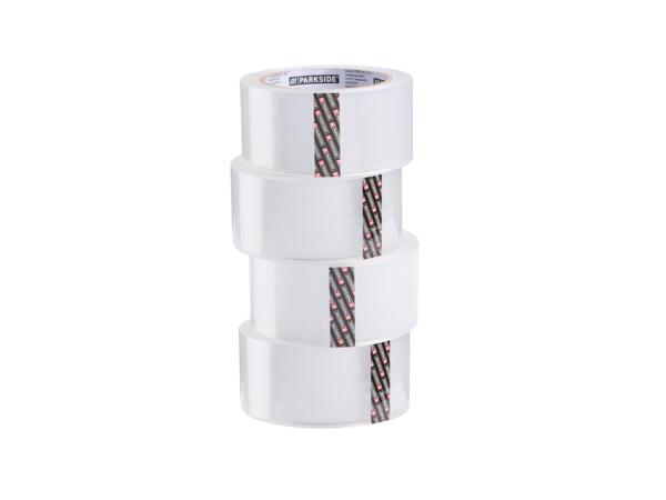 Packing Tape, 4 pieces, or Packing Tape Dispenser Set