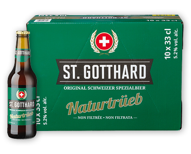 Bière non filtrée ST. GOTTHARD