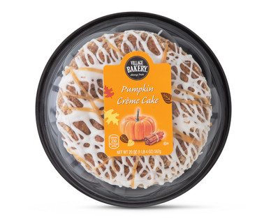 Village Bakery Pumpkin Cream Cheese Crème Cake