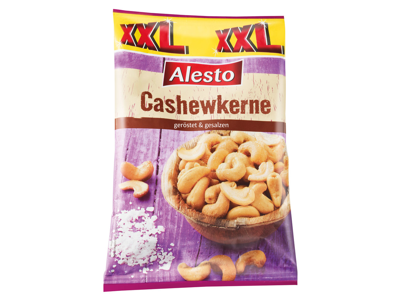 ALESTO Cashewkerne 200 g + 50 g gratis