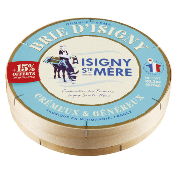 Brie d'isigny crémeux et généreux
