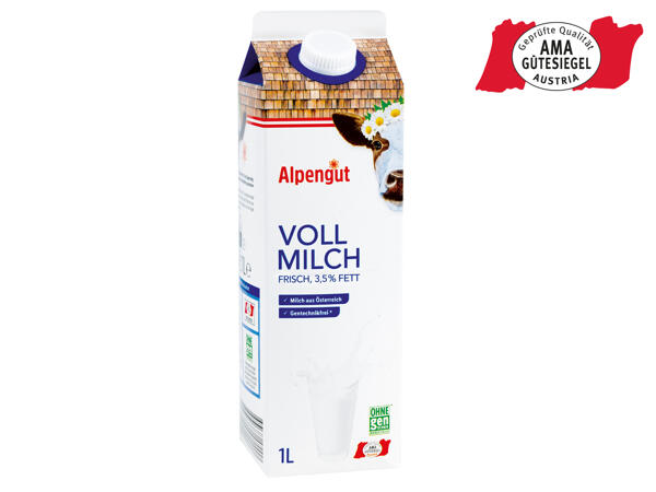 Frische Vollmilch