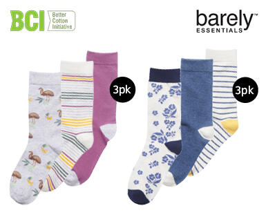 Women's Socks 3pk