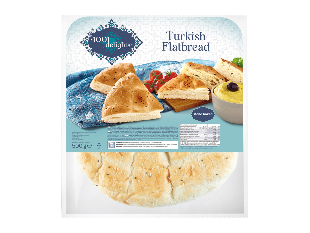 Pain galette turc