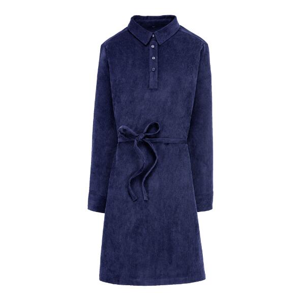 UP2Fashion(R) 				Robe en velours côtelé