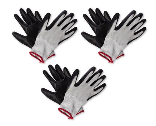Gardenline
Nitrile or Latex Coated Gloves