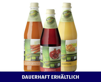 NATURE ACTIVE BIO 
 BIO-SÄFTE IM GLAS