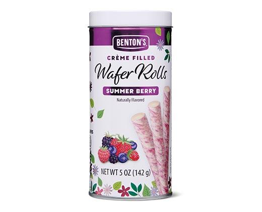 Benton's Summer Creme Wafer Rolls Assorted Varieties