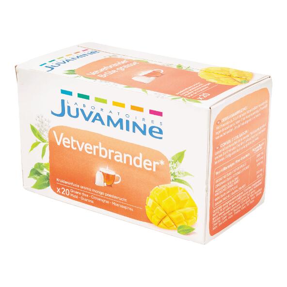JUVAMINE(R) 				Afslank-, detox- of spijsverteringsthee, 20 st.