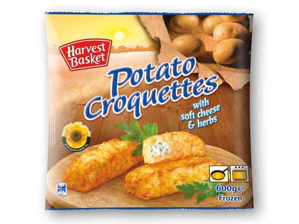 HARVEST BASKET Kartoffelkroketter med fyld