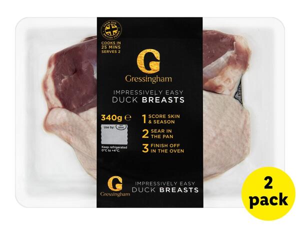 Gressingham Duck Breasts