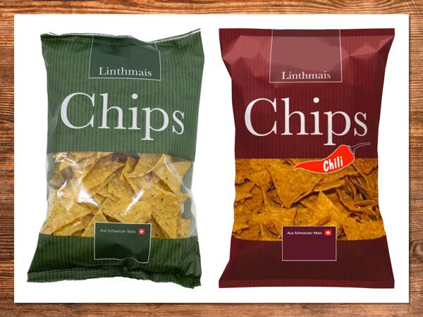 Chips de maïs de la Linth