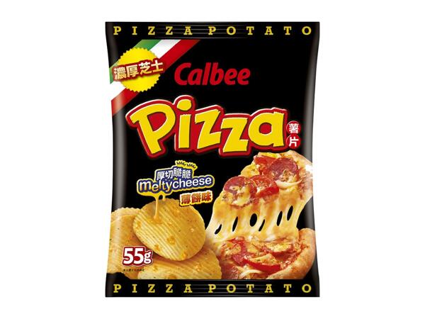 Calbee Pizza Crisps