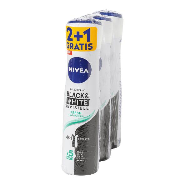 NIVEA(R) 				Déodorant pour femmes, 3 pcs