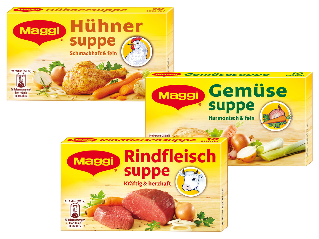 MAGGI Suppenwürfel 10er