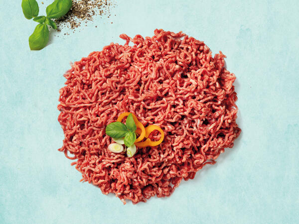 EIN GUTES STÜCK HEIMAT Frisches Bio-Faschiertes vom Rind