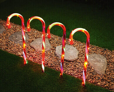 LED Solar Path Lights 4pk