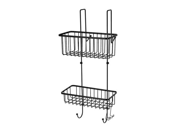 Black Shower Rack