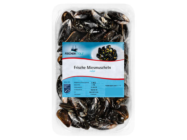 FISCHERSTOLZ Frische Miesmuscheln