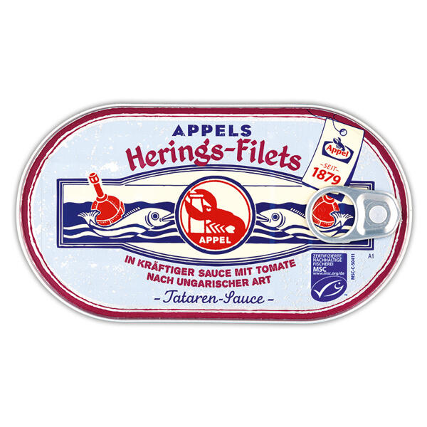 Zarte Filets vom Hering