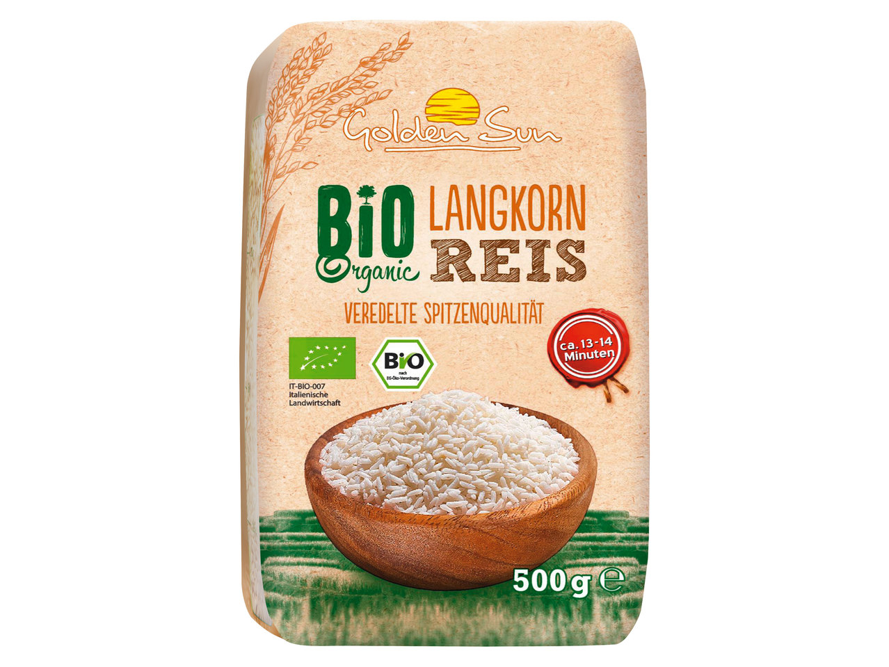 GOLDEN SUN Bio-Langkornreis