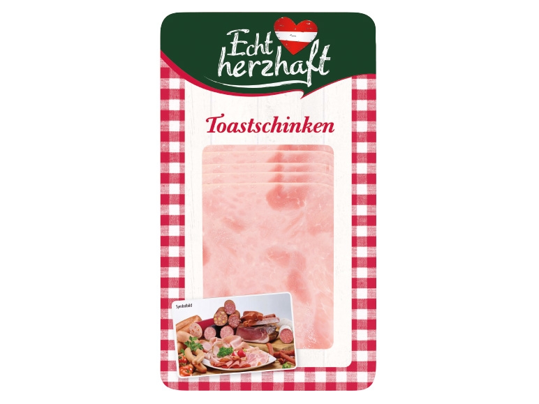 ECHT HERZHAFT Toastschinken