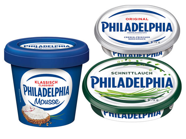 PHILADELPHIA Frischkäse oder Mousse