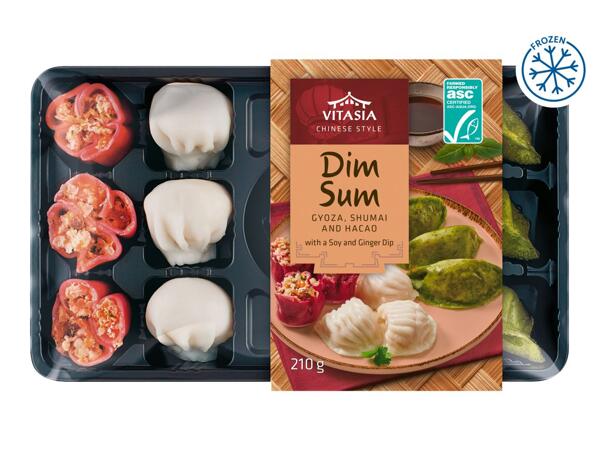 Dim Sum Variation Dim Sum Variation with a Soy and Ginger Dip
