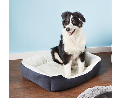 Soft Dog Bed – Round or Rectangle