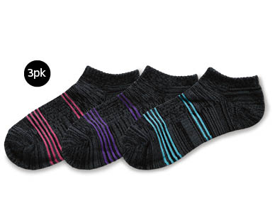 Ladies Fitness Socks 3pk