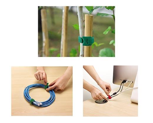 WORKZONE
Twist Tie or Velcro Strap Organizers