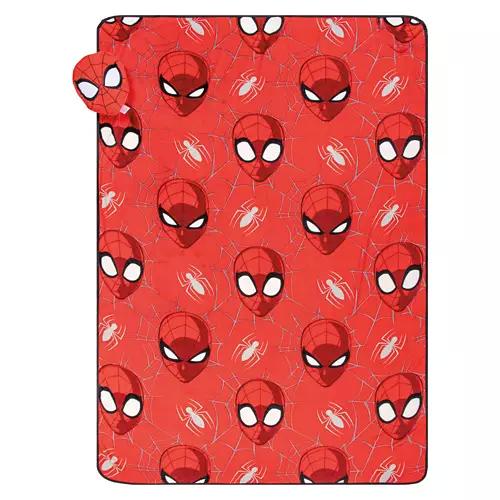 Kids Pillow & Blanket Set - Spiderman
