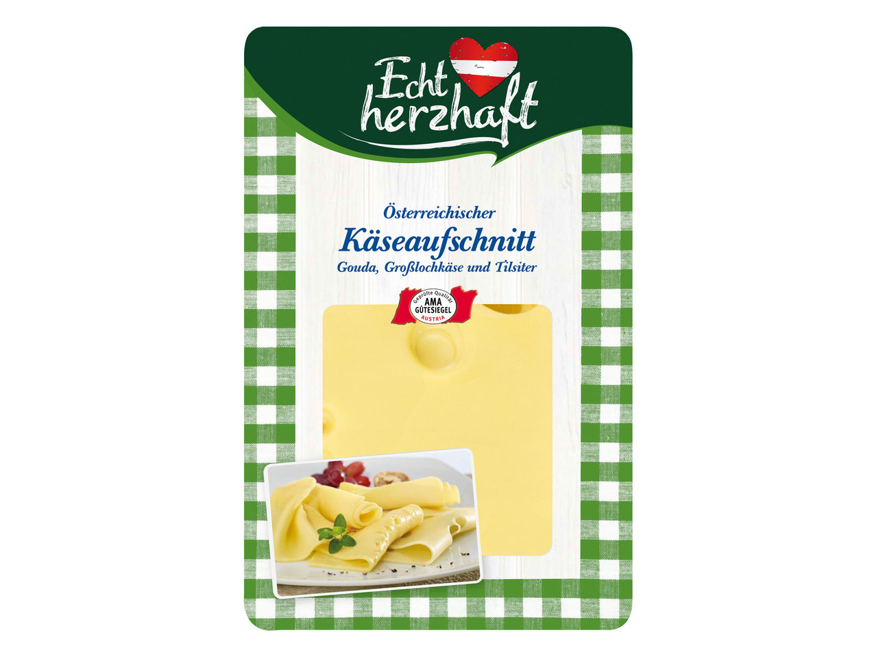 ECHT HERZHAFT Käseaufschnitt