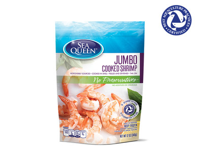 Sea Queen Jumbo Cooked Shrimp