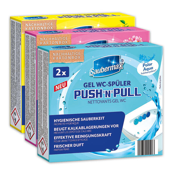 Gel WC-Spüler Push'n'Pull