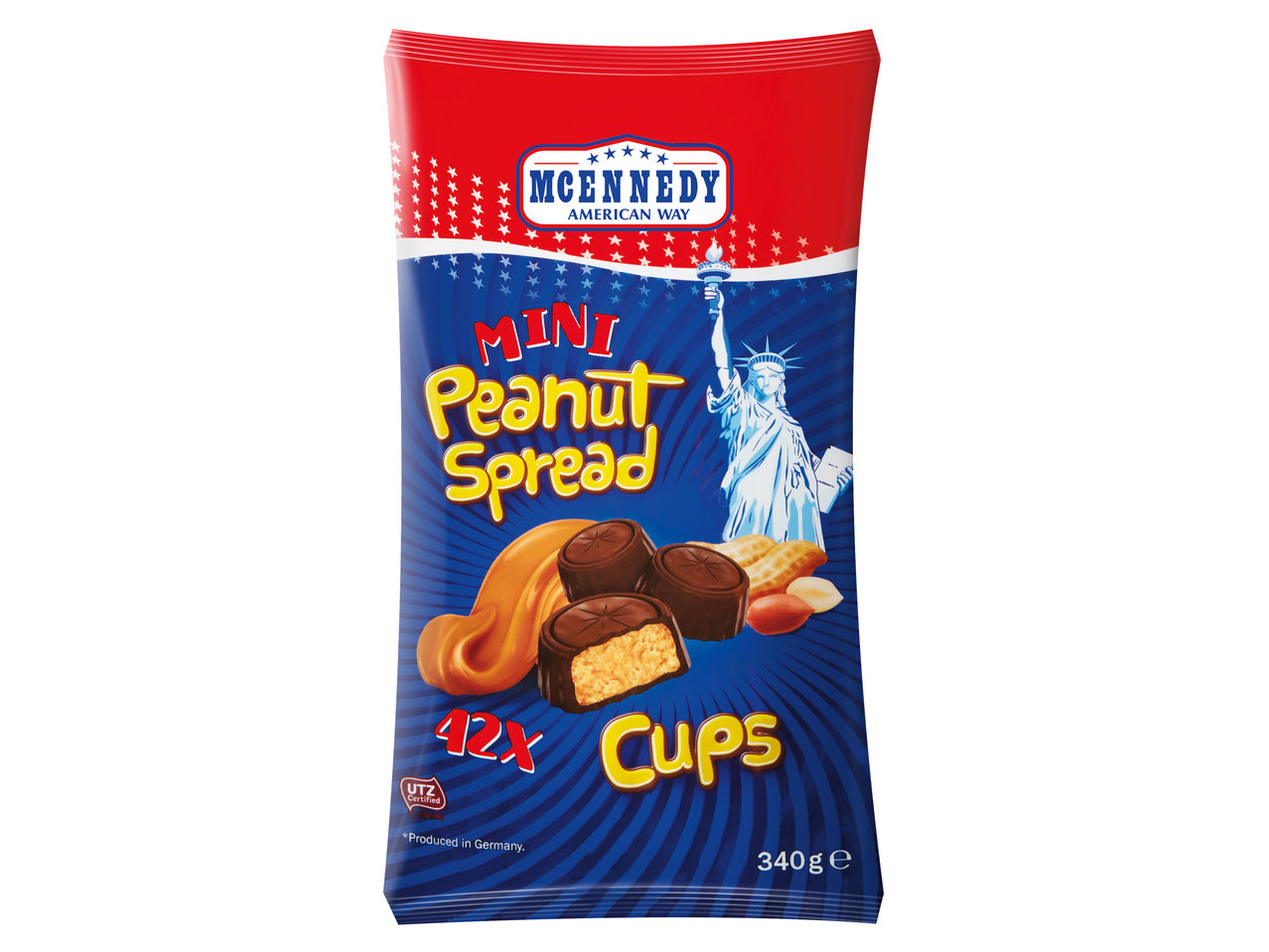 MCENNEDY Mini Erdnussbuttertaler