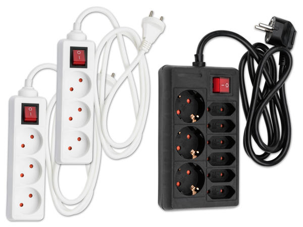 POWERFIX(R)PROFI+ Steckdosenleiste, 1 oder 2 Stück