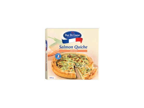 Salmon Quiche