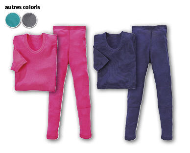 Sous-vêtements thermiques pour tout-petits/enfants ALIVE(R)