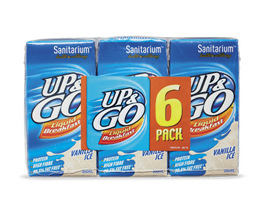 UP AND GO 6 X 300ML