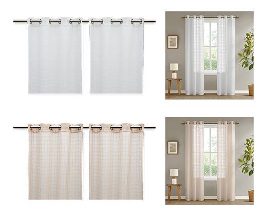 Huntington Home 2Pk Window Curtain