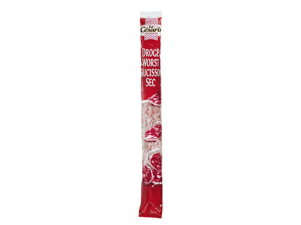 Luftgetrocknete Wurst mit Walnüssen oder Salami Pur Porc
